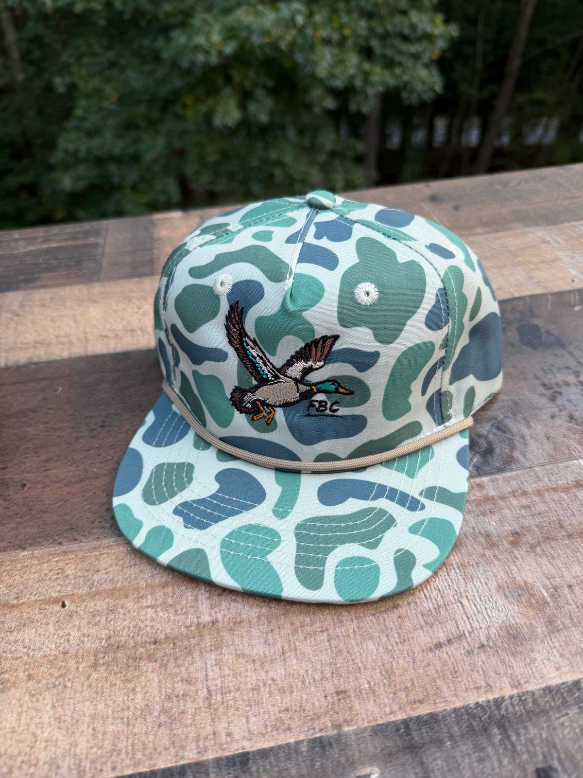 Youth Green Duck Camo