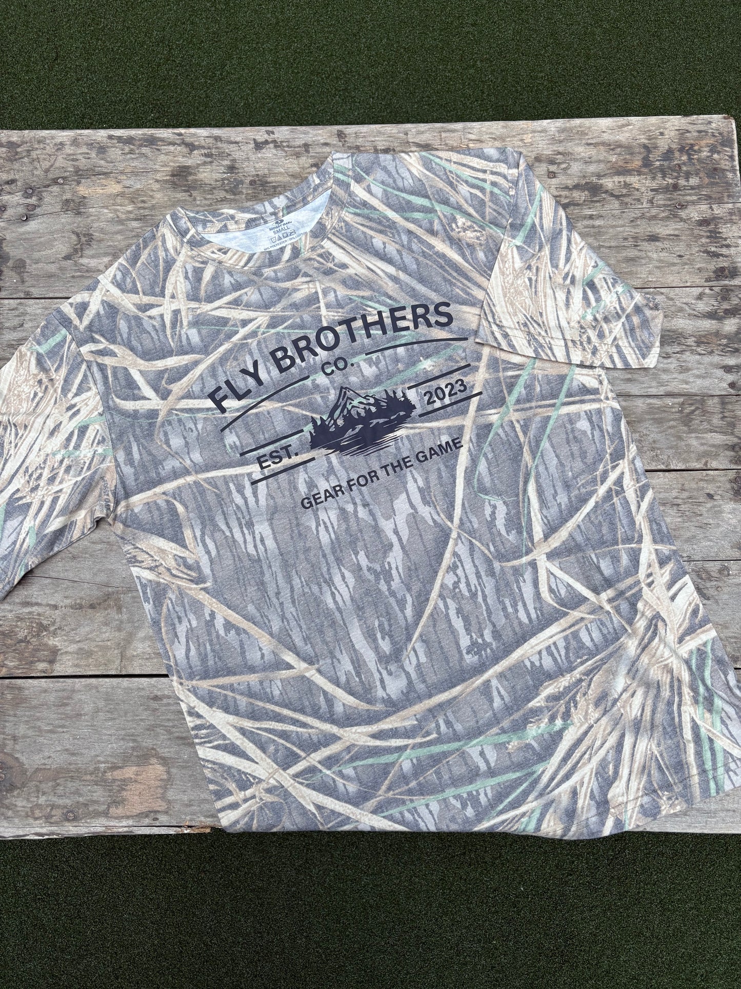 Mossy Oak Shadow Grass Camo Tee