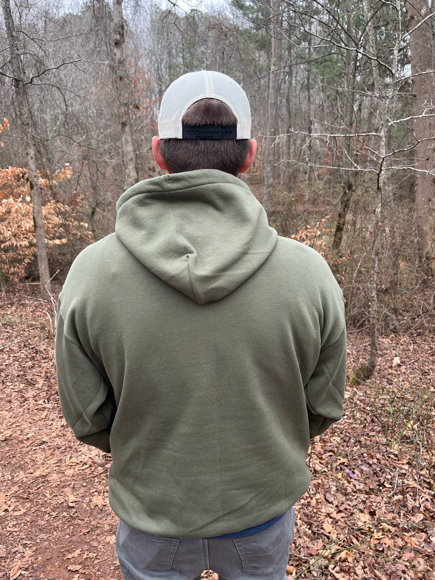 Olive Drab Green Hoodie