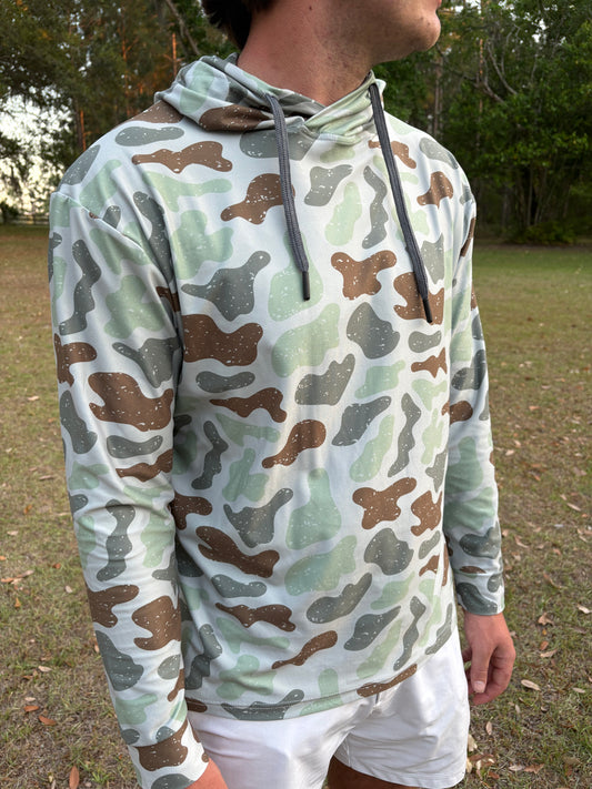 Sage Camo Hoodie