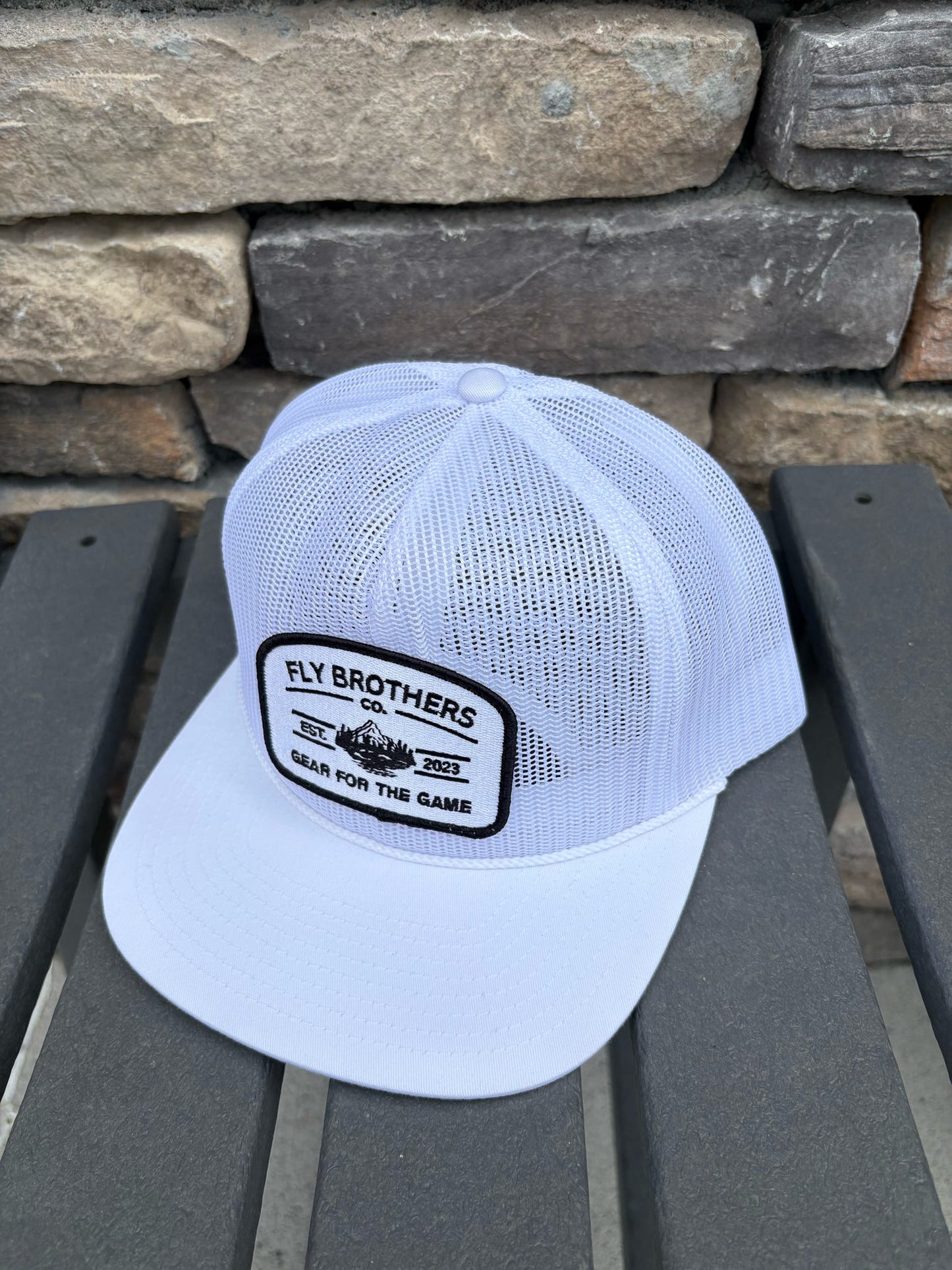 White Mesh Patch ‘25