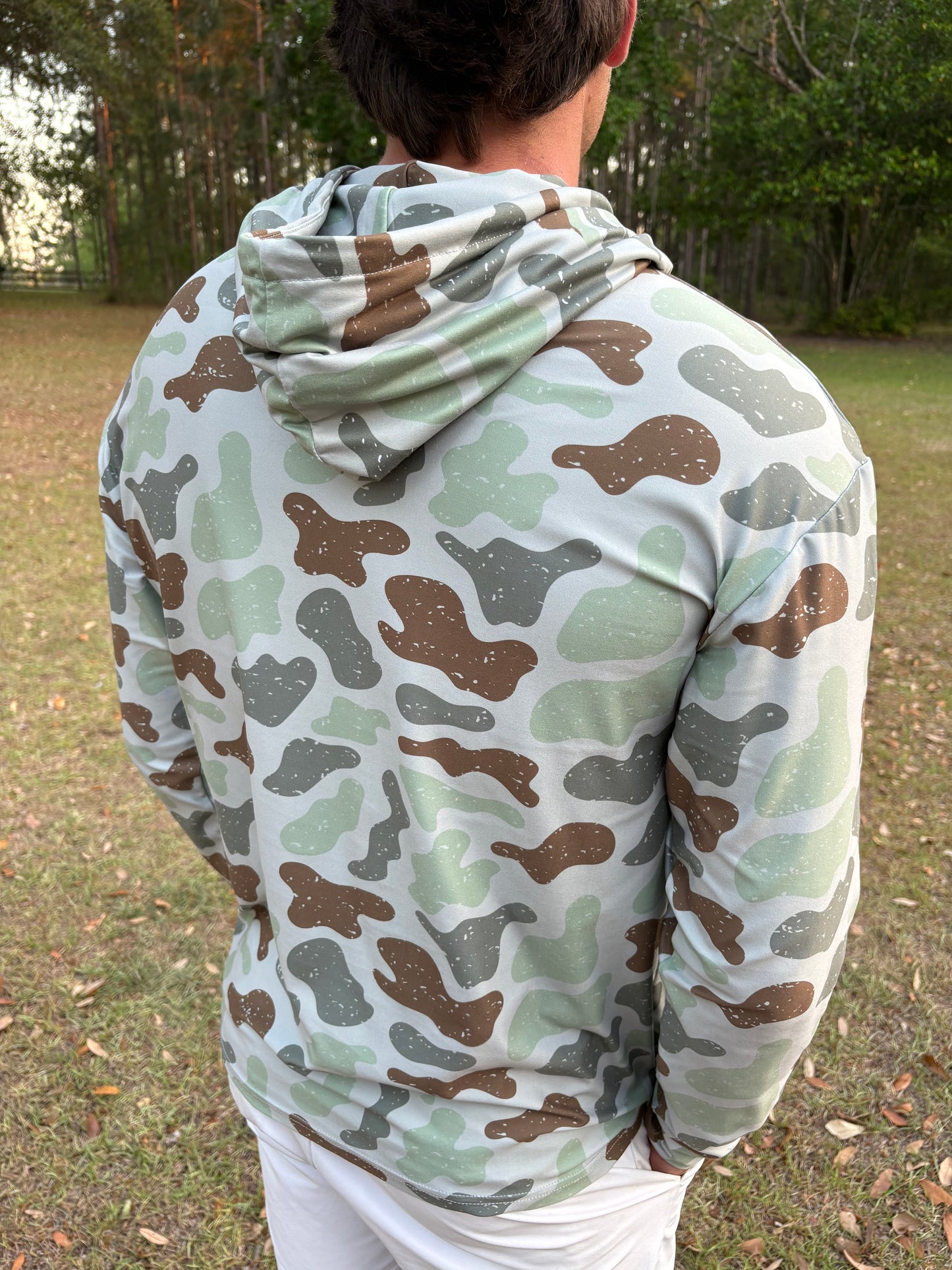 Sage Camo Hoodie