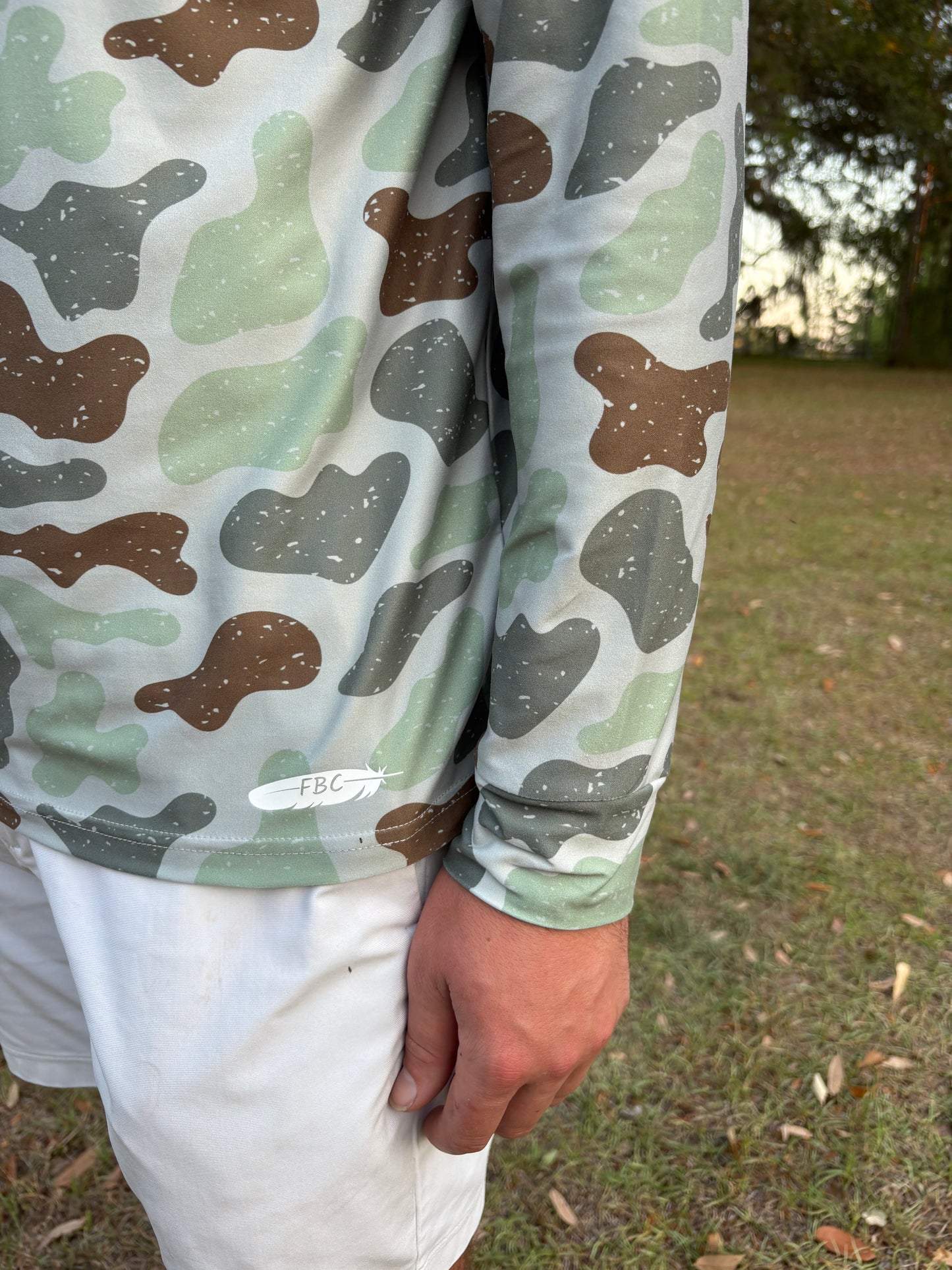Sage Camo Hoodie
