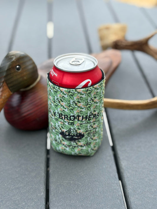 Green Topo Koozie