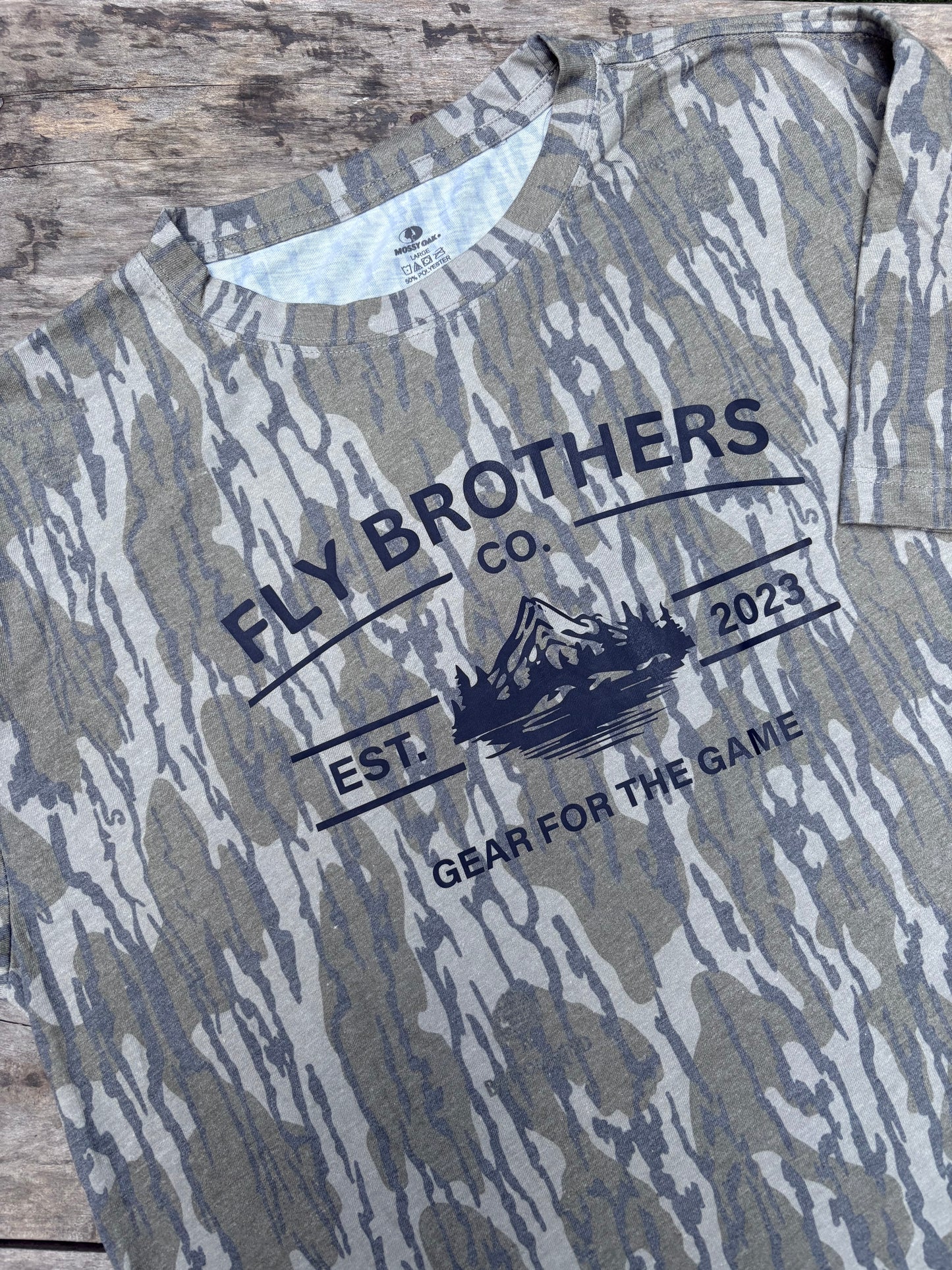 Mossy Oak Bottom Land Camo Tee