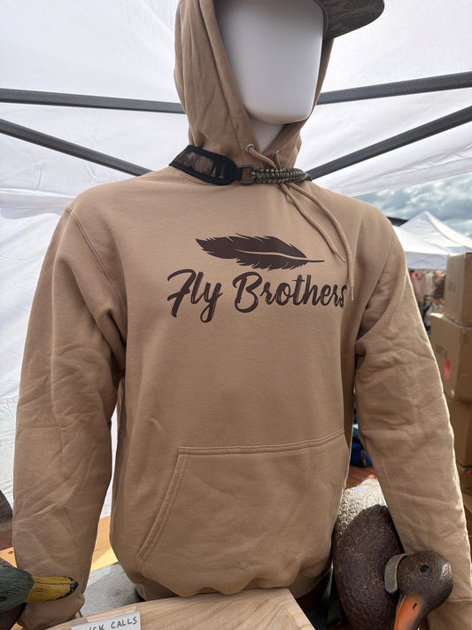 Tan and Brown Hoodie