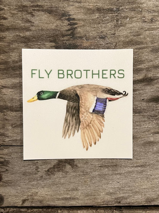 Greenhead On The Fly Decal